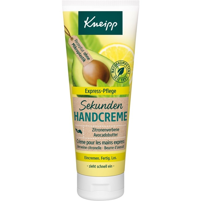 Sekunden-Handcreme