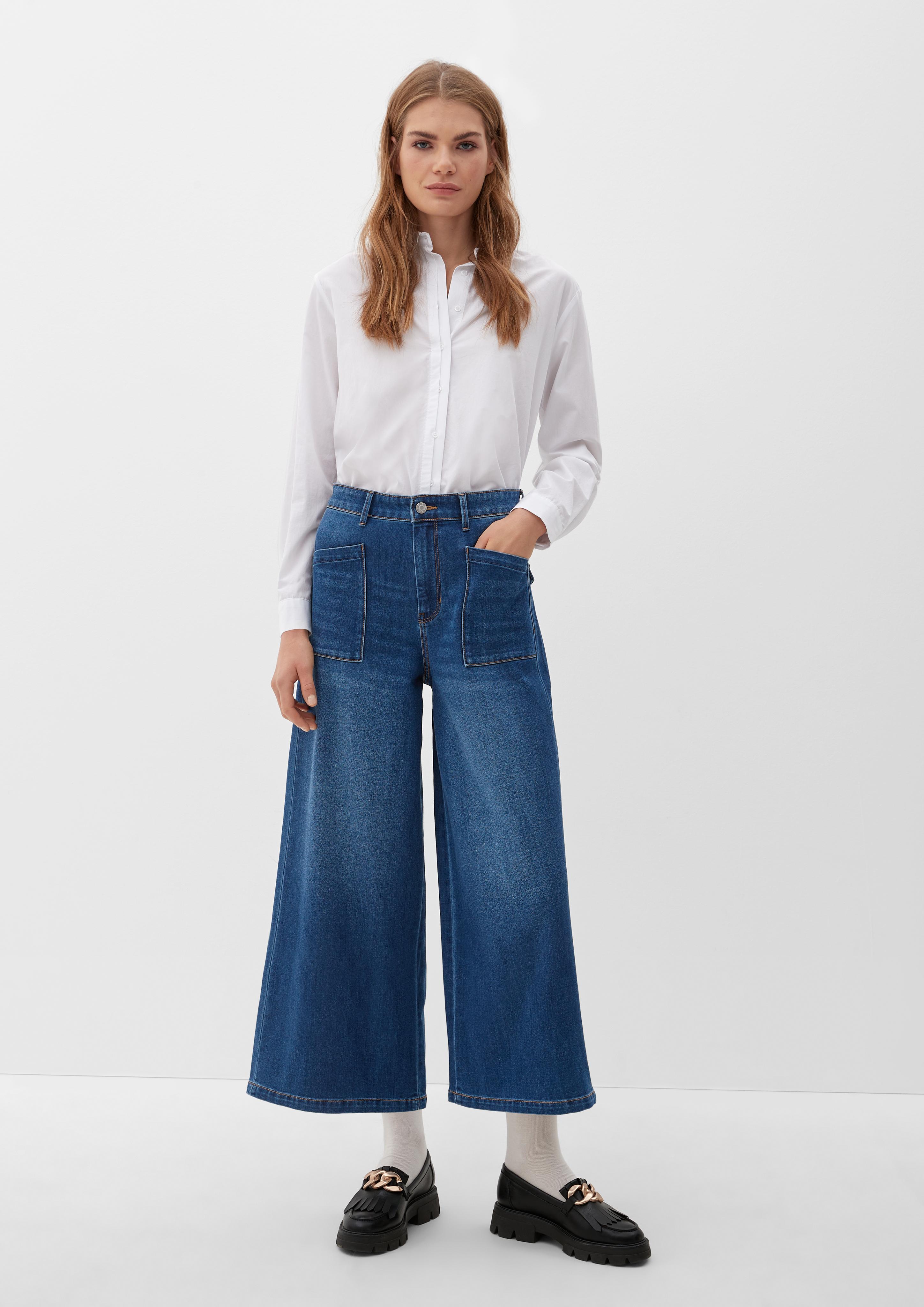 Jeans-Culotte Suri / Regular Fit / High Rise / Wide Leg  2120668-55Z4