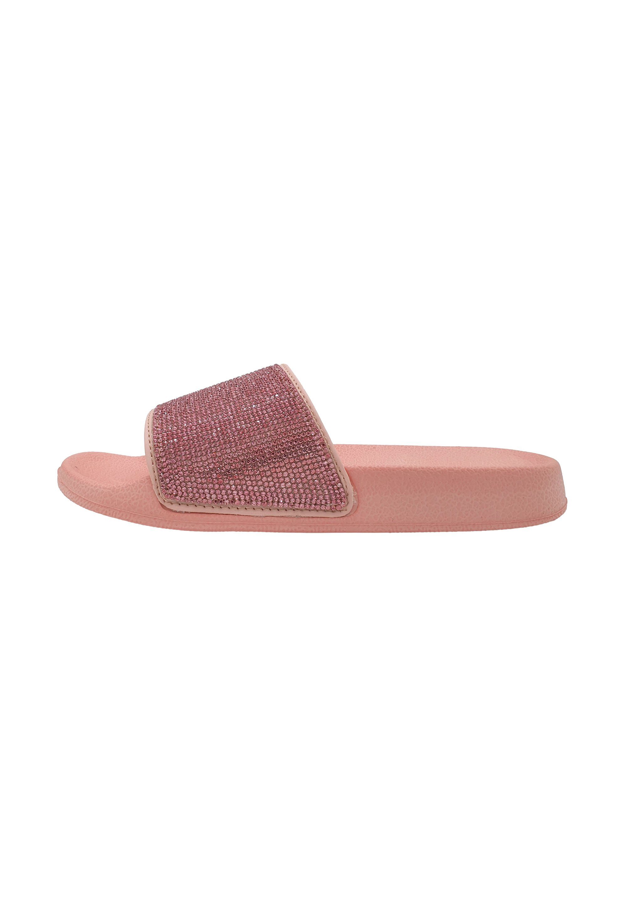 Beco Beermann LADY STRASS Badeschuh mit strassbesetzter Bandage