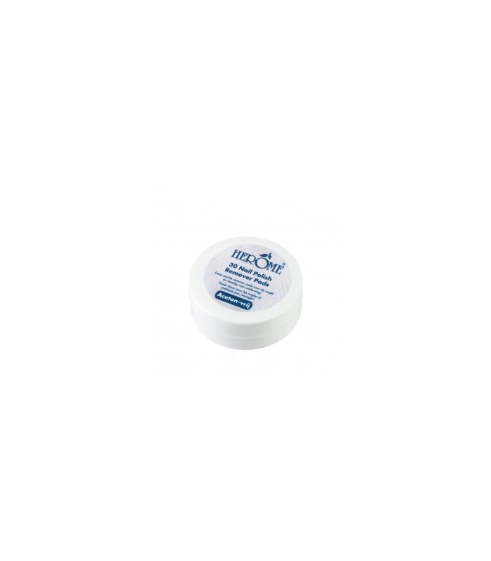 HEROME-SOINS ONGLES-Disques de dissolvant soignant, sans acétone