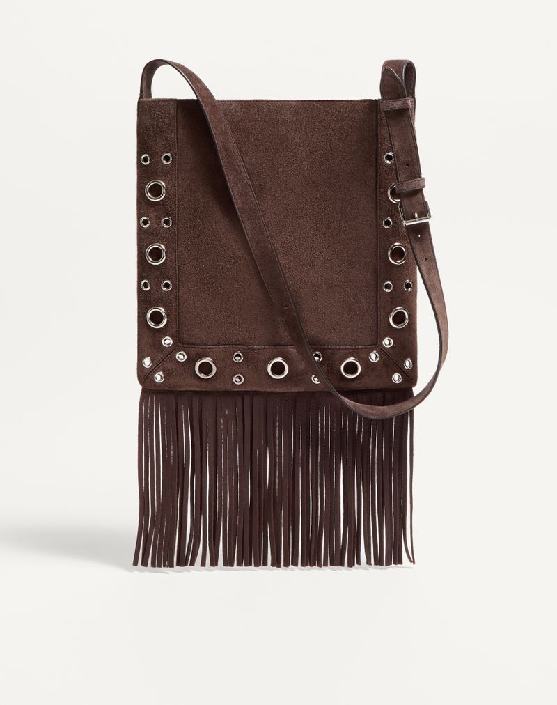 Valentino Garavani Nellcôte broderet skuldertaske