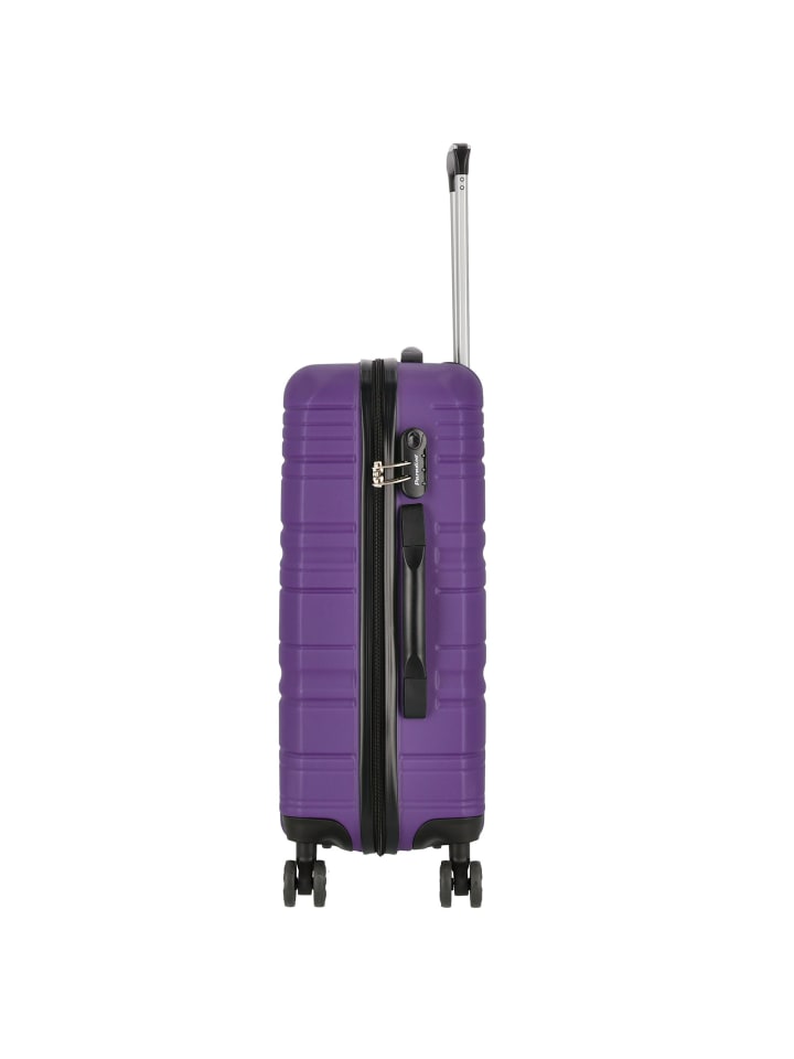 Check.In Paradise 4 Rollen Kofferset 3-teilig in aubergine günstig kaufen onesize