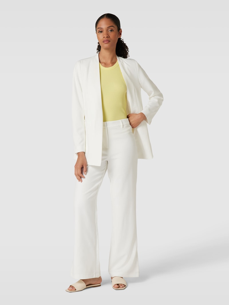 Blazer mit Leistentaschen Modell 'KREMA' in offwhite