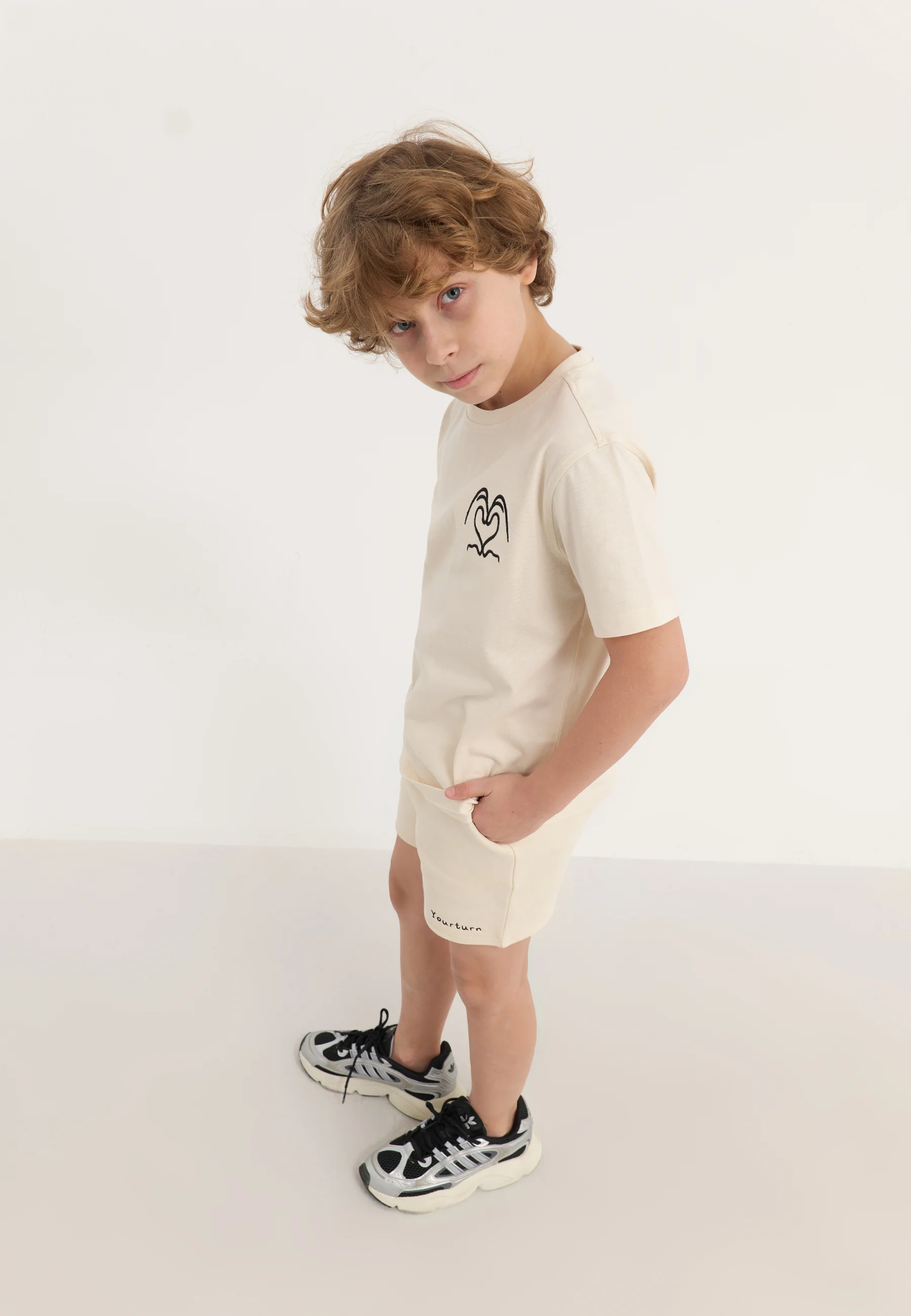 Conjunto unisex Yourturn Kids - Pantalones cortos