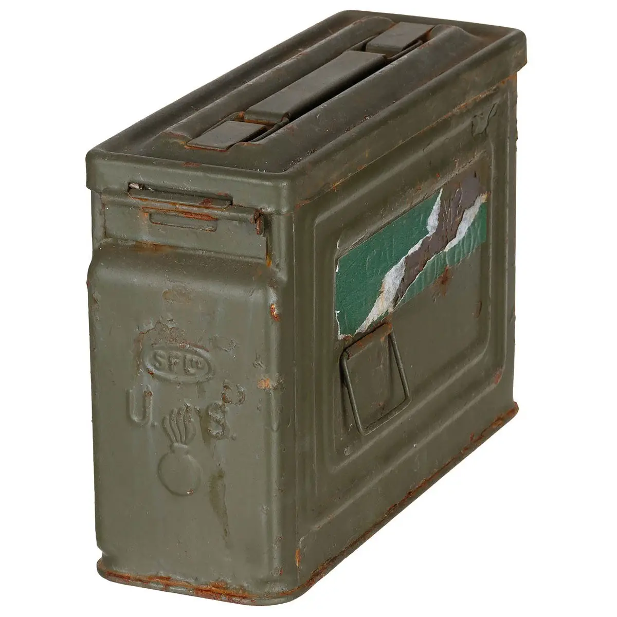 US Munitionskiste WW2 M2 gebraucht