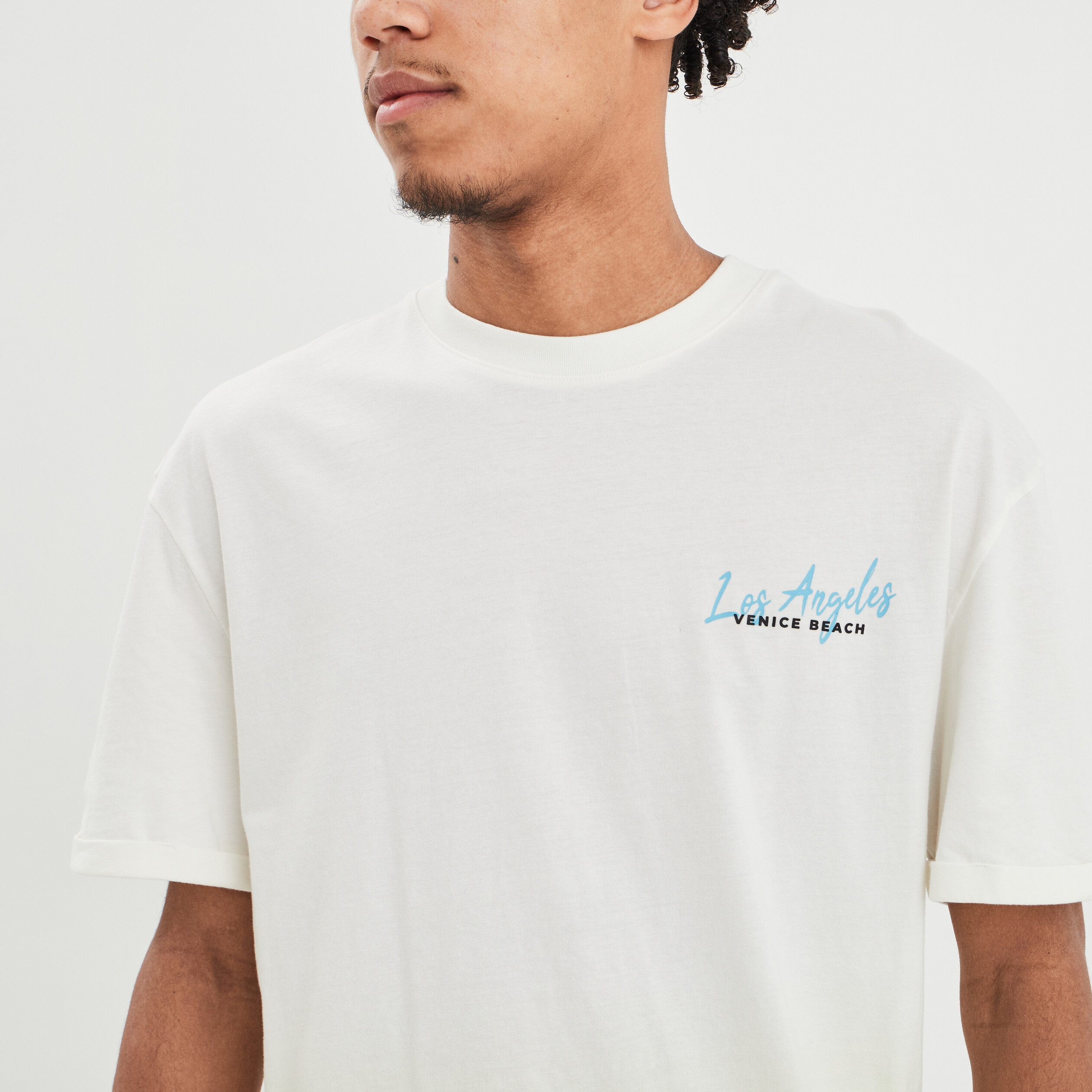 T-shirt manches courtes Creeks jaune clair homme | La Halle