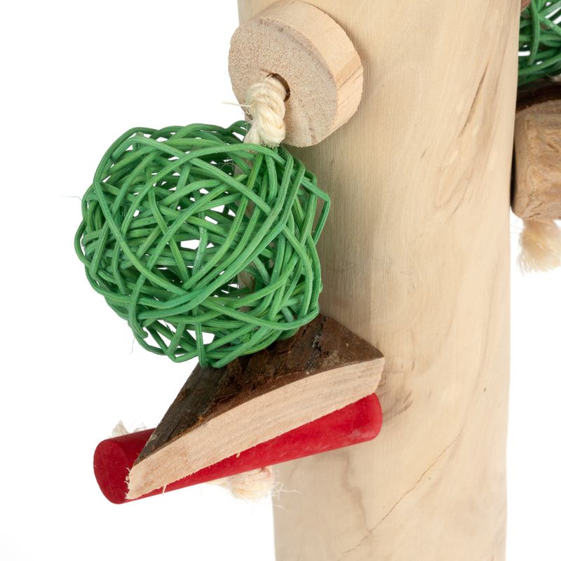 TIAKI XL Kletterstange Swing aus Java Holz