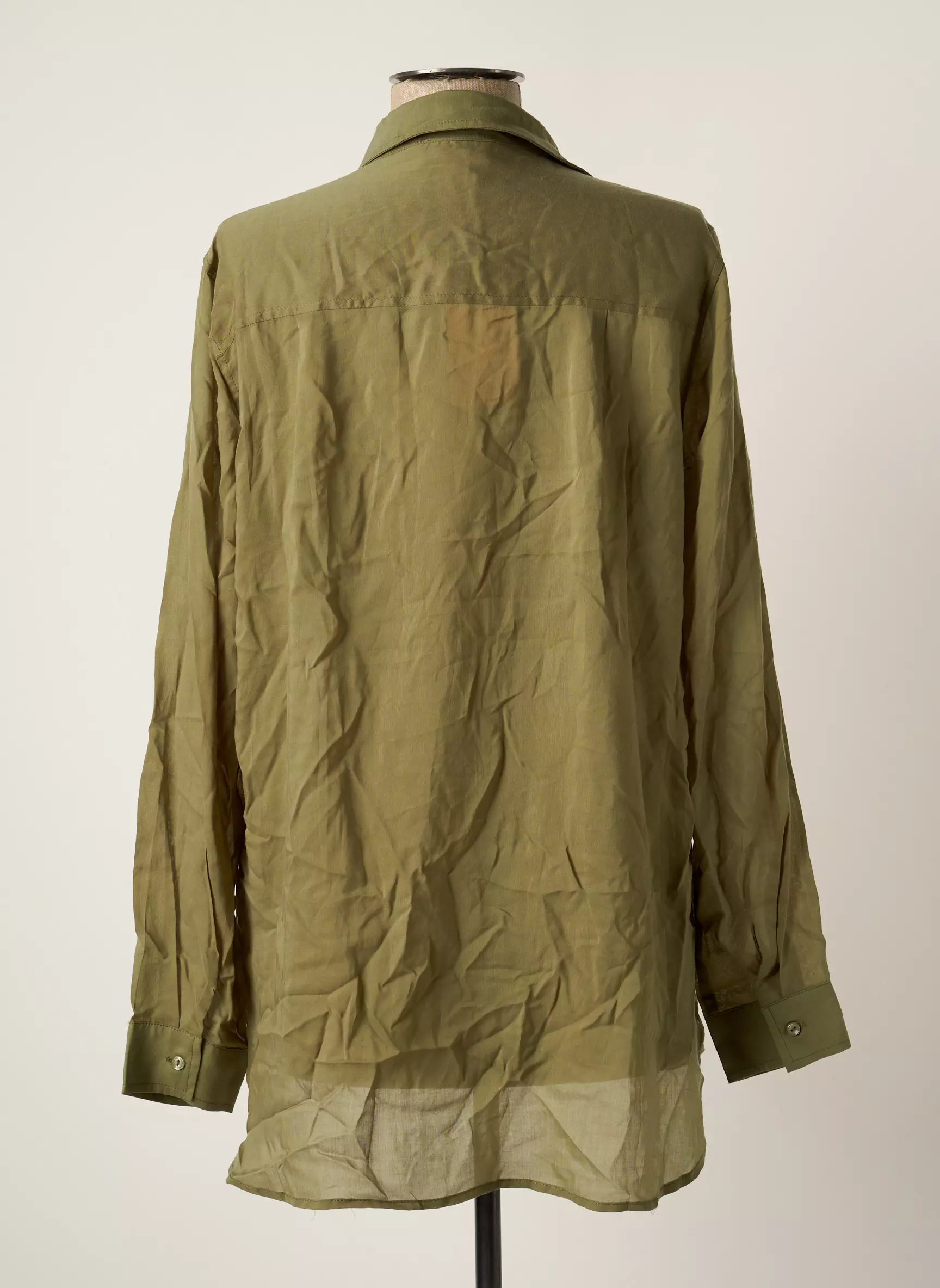 Grace Mila Chemisiers Femme couleur vert