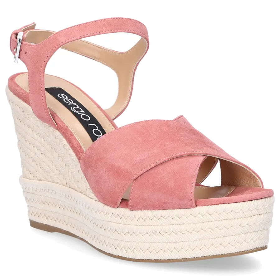 Sergio Rossi - Espadrilles SR1 ESPADRILLE Wildleder altrosa - pink