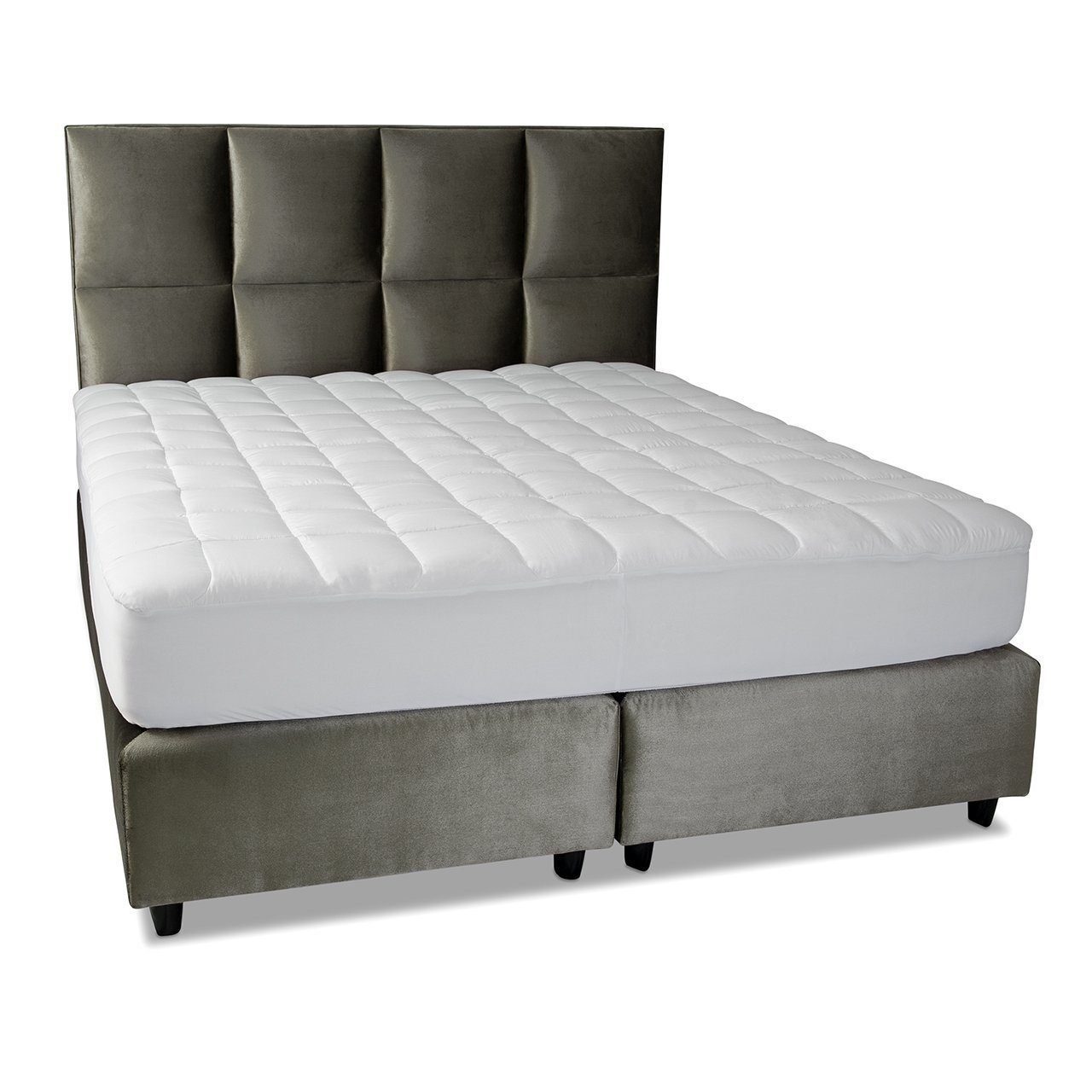 Matratzenauflage Comfort Line Matratzenschoner Soft-Topper Lumaland, Matratzenschoner Unterbett bis 25cm Steghöhe