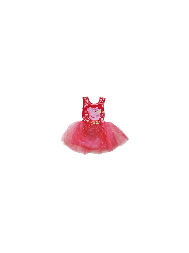 Peppa Pig Kinderkleid in Rot Perfekt für Spaß Spiel und Feiern 2-6 Jahren in Rot günstig kaufen 2