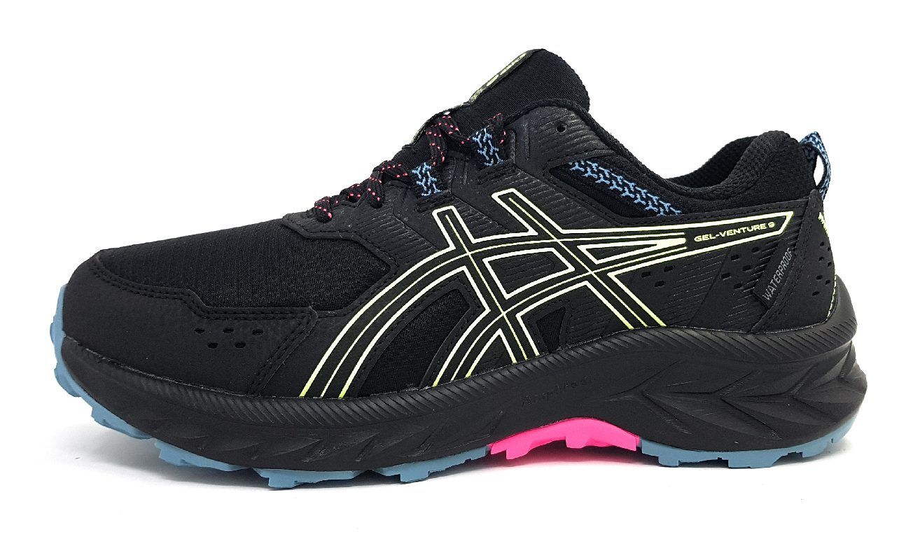 Asics Gel-Venture 1012B519-002 Schwarz 002 Black Lime