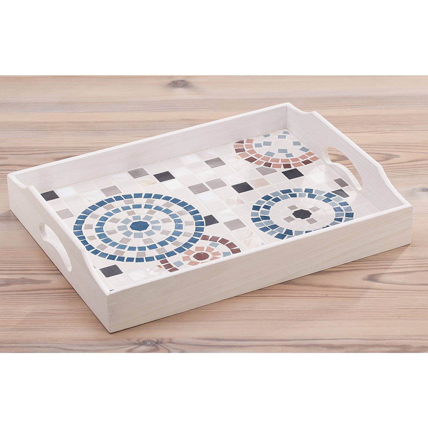 Ceraton-Mosaik blau-mix, 20 x 20 mm, 280 g