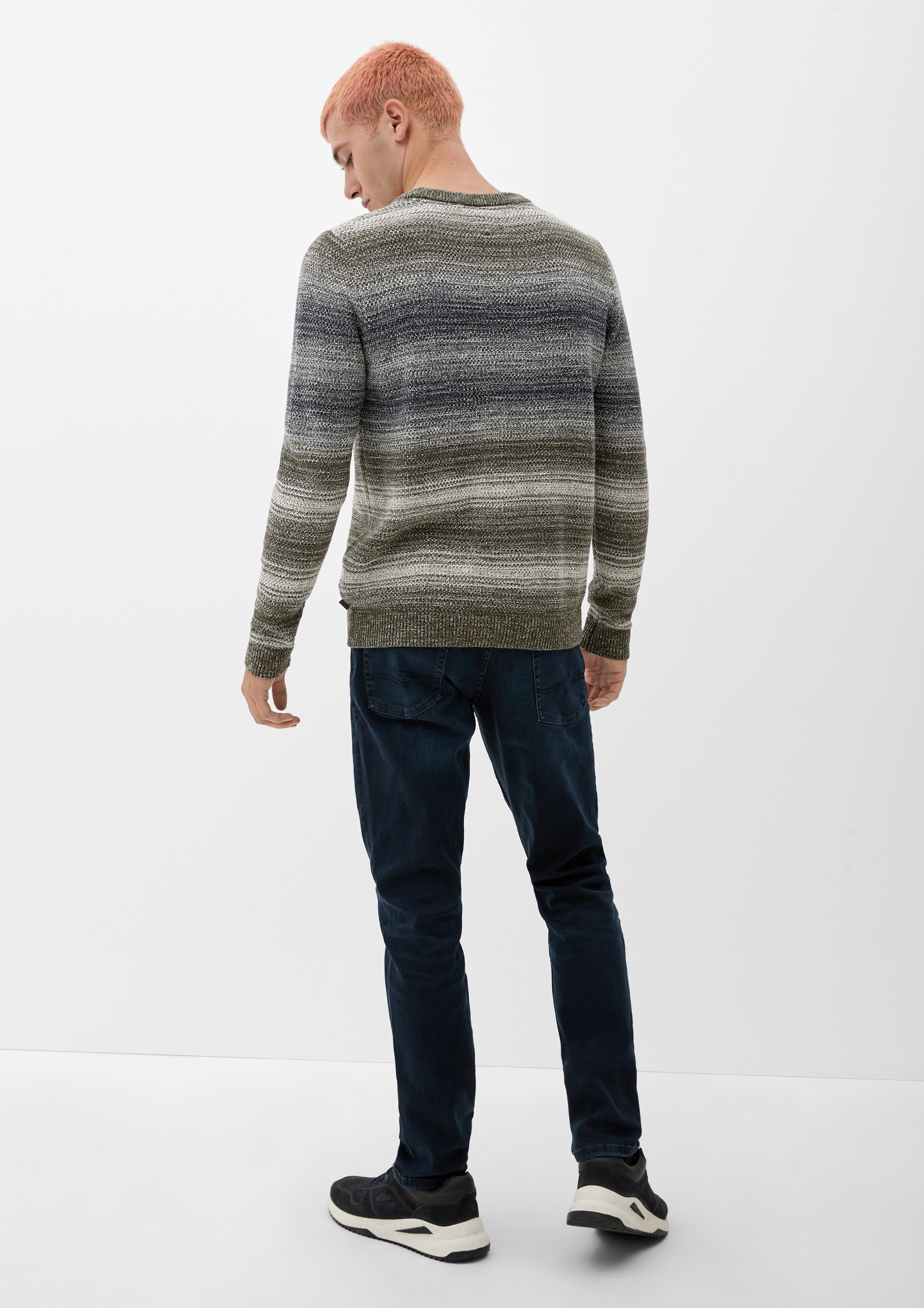 Strickpullover im Streifendesign  2118715-58W0