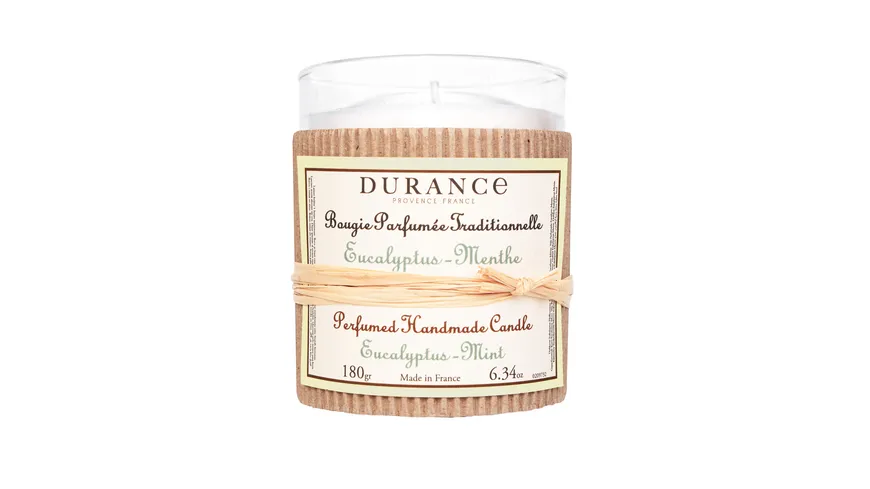 DURANCE Duftkerze Eukalyptus-Minze 180 g