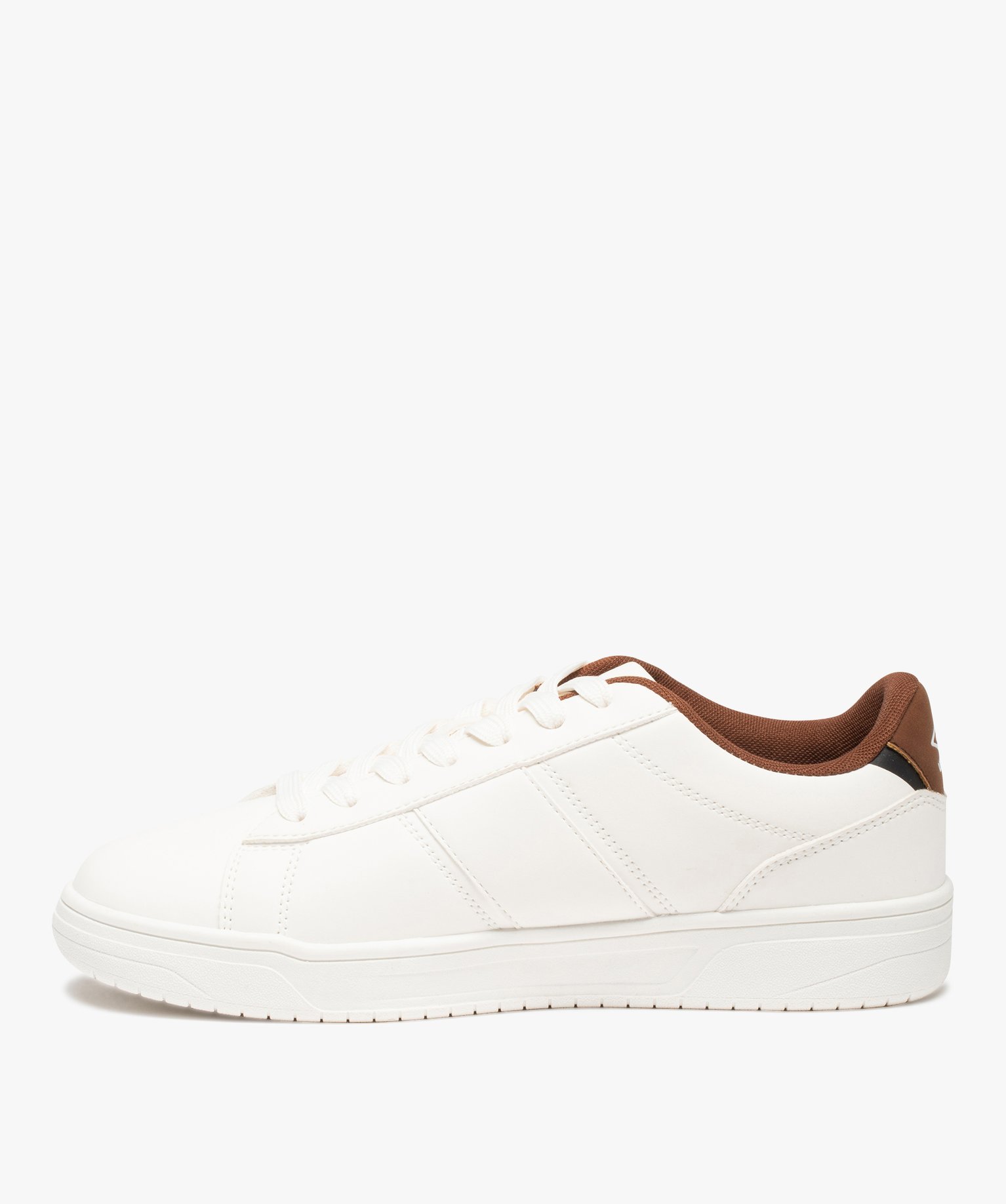 Tennis homme unies à lacets – Umbro Nabia blanc | GEMO