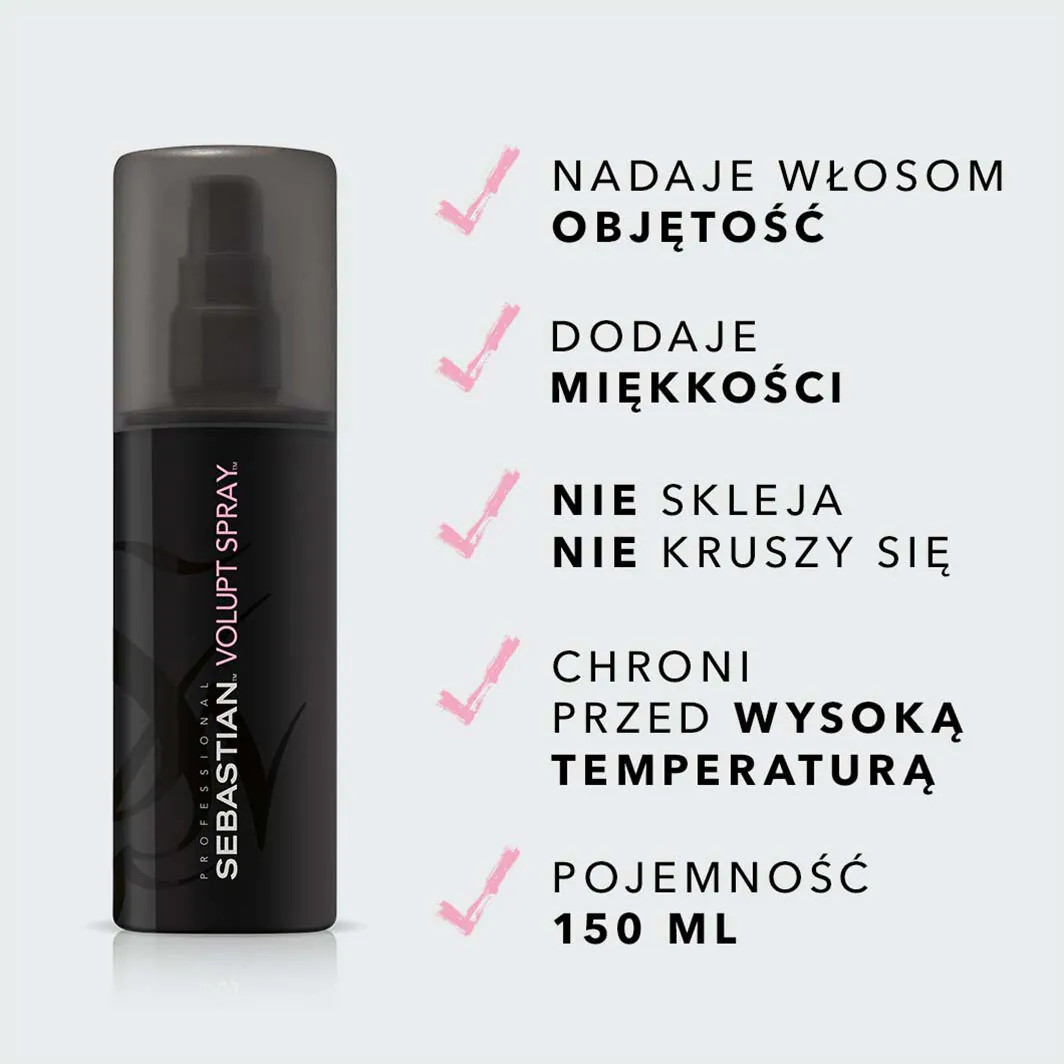 Sebastian Volupt Hårvoluminerende Spray 150 ml