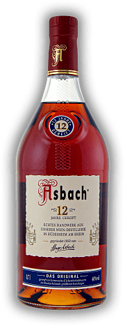 Asbach Uralt Spezialbrand 12 Jahre Asbach Uralt Spezialbrand 12 Jahre Reichhaltiges Bouquet, elegant mit der unverkennbaren Kraft alter Destillate. Alter 12 J. - 0,7	 Liter - Vol 40%