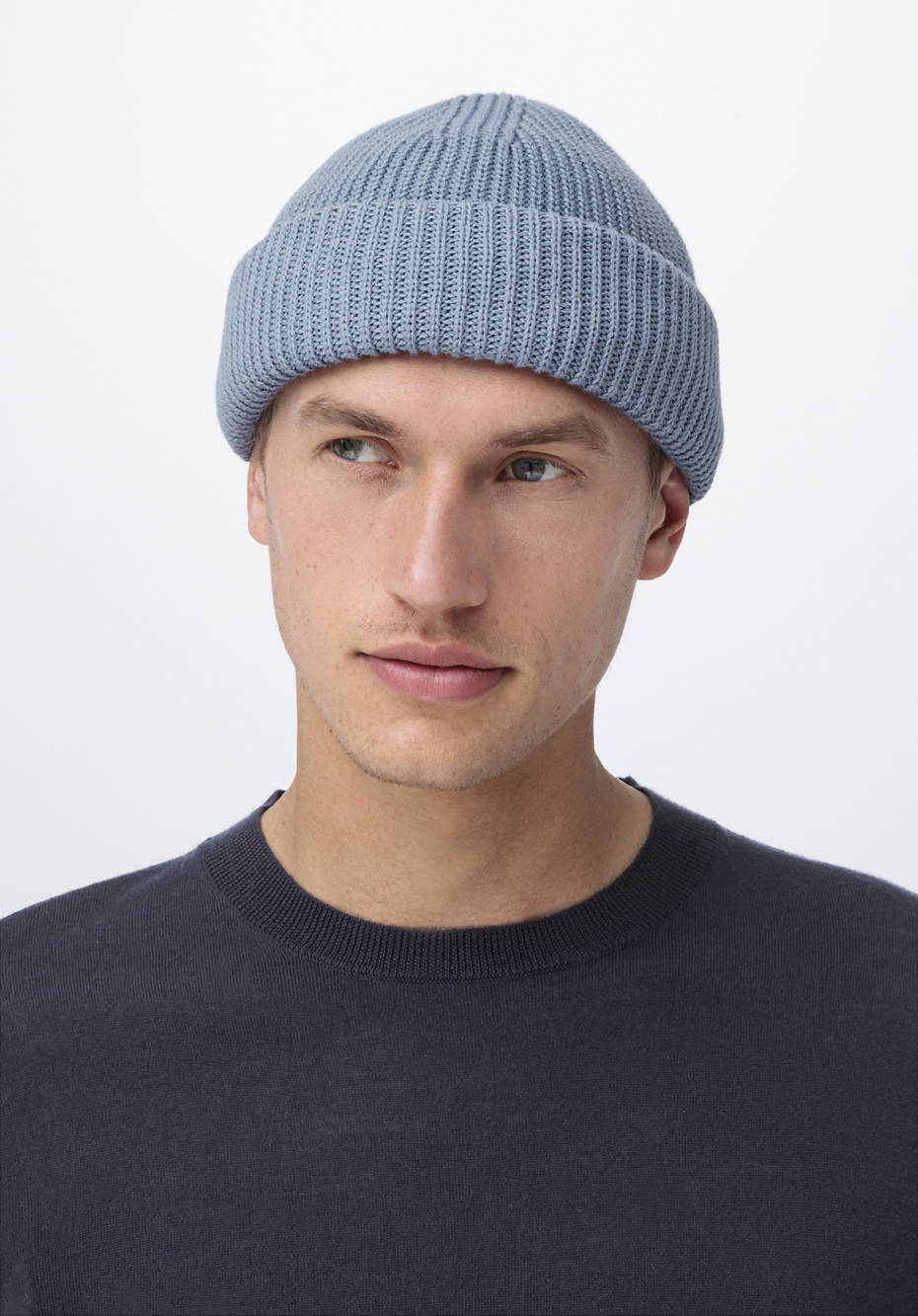 Unisex Strickmütze aus reiner Bio-Baumwolle