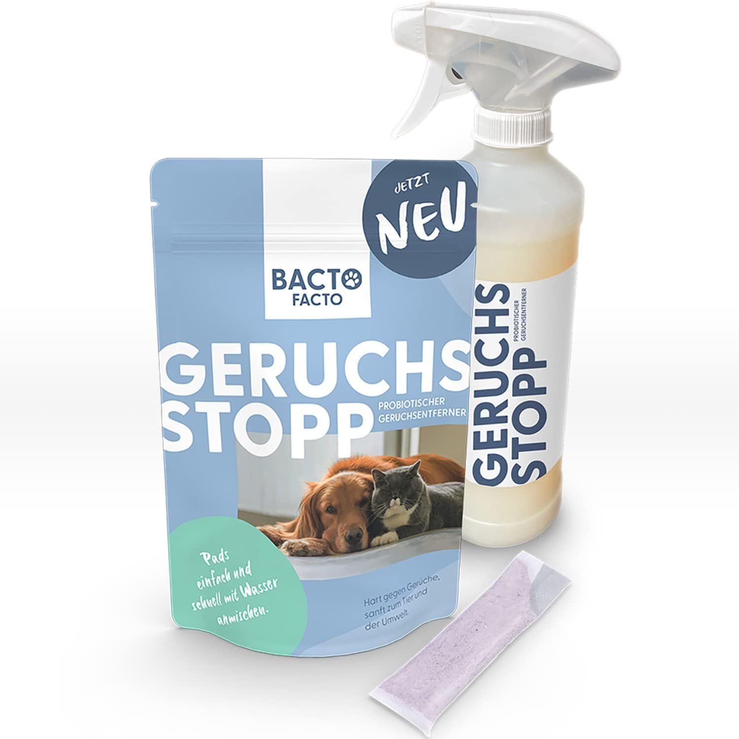 BactoFacto Windeln & Hygiene BactoFacto probiotischer Geruchsstopp Pads für 2 Liter