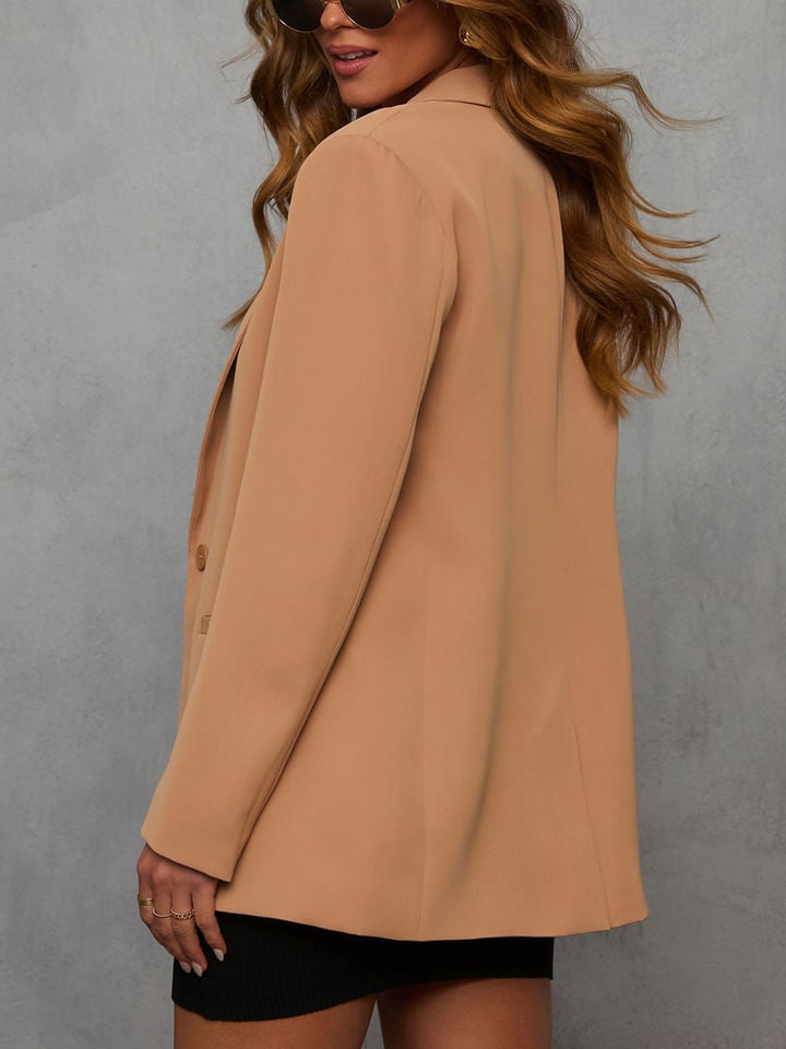 Milan Kiss Blazer in Hellbraun günstig kaufen