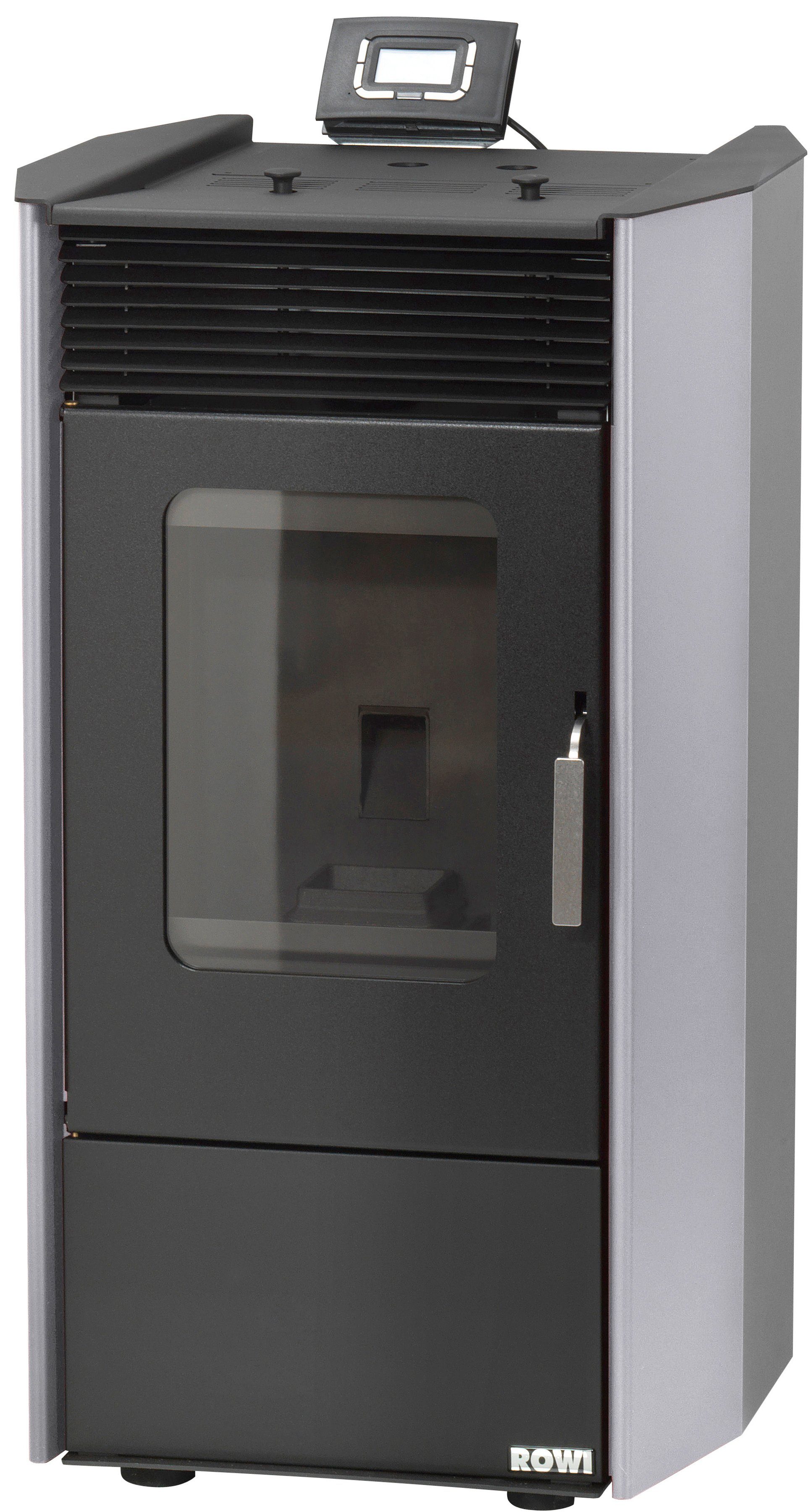 ROWI Pelletofen HPO 9,0 Easy Premium, 8,1 kW, Zeitbrand, 55-90 W, 230 V