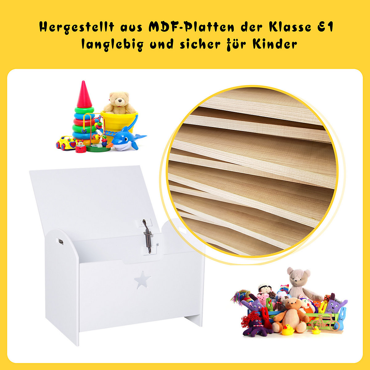 Kinder Spielzeugtruhe