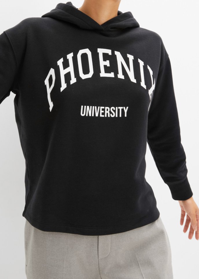 Kapuzensweatshirt mit Druck