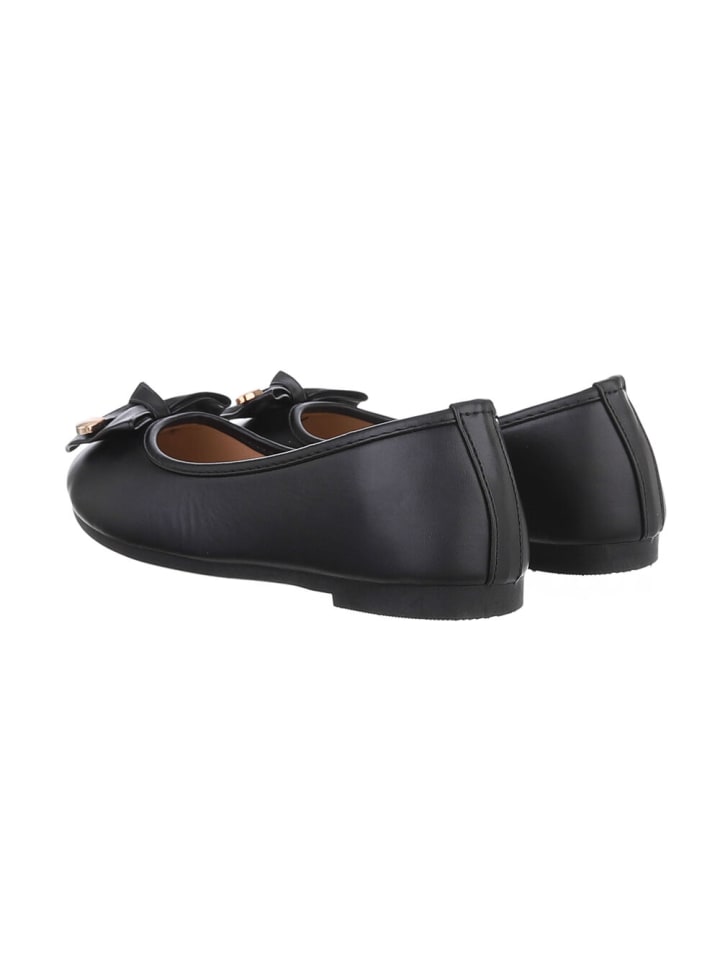 Ital-Design Ballerina in Schwarz günstig kaufen