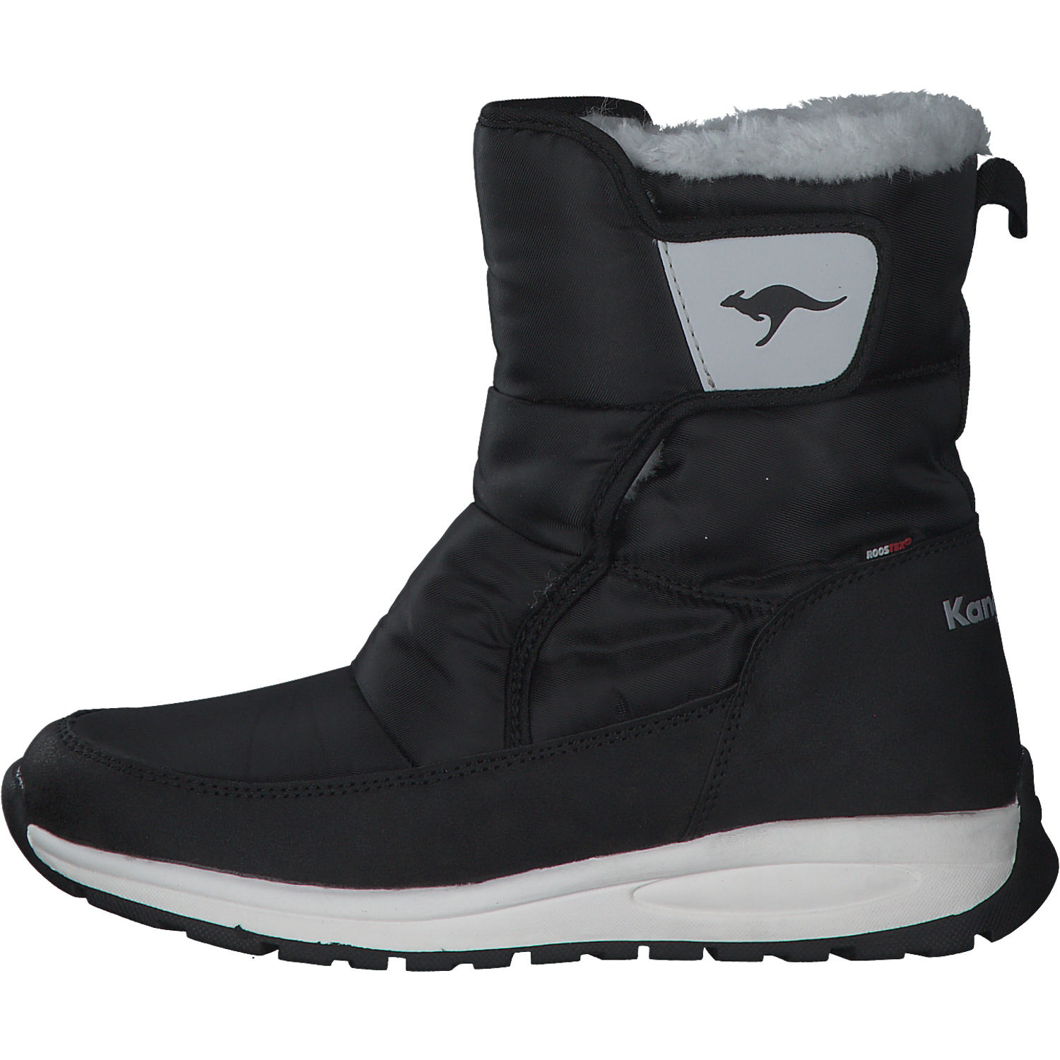 KangaROOS KP-Belle RTX 18937, Winterstiefel, Kinder, jet black/vapor grey