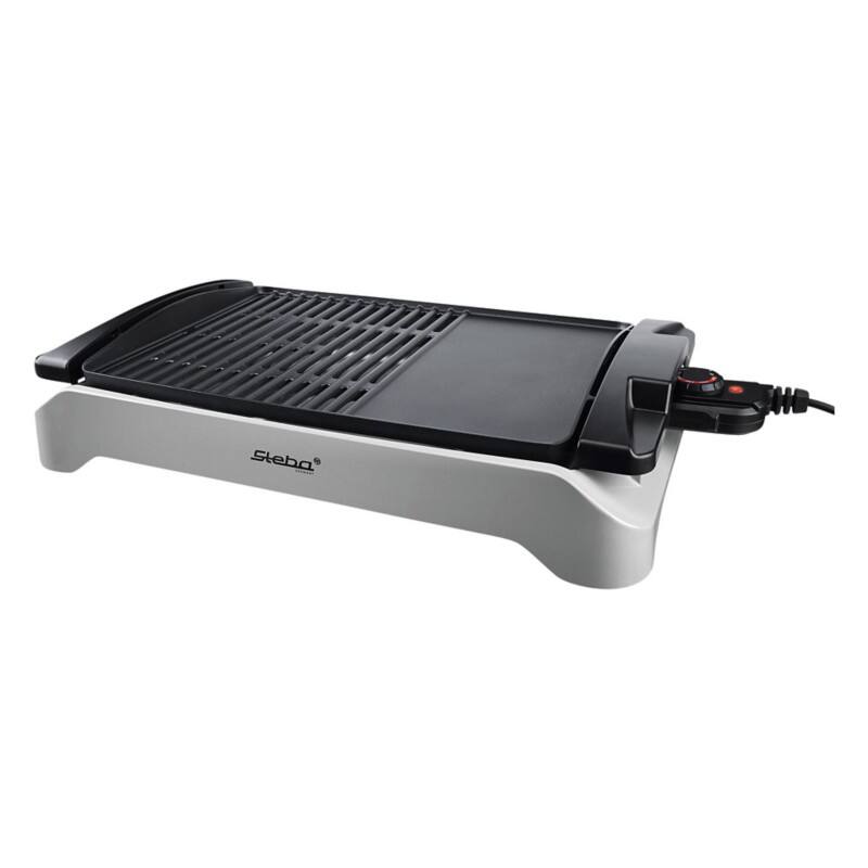 Tischgrill Steba VG 101 Schwarz, Grau 2000 W Aluguss