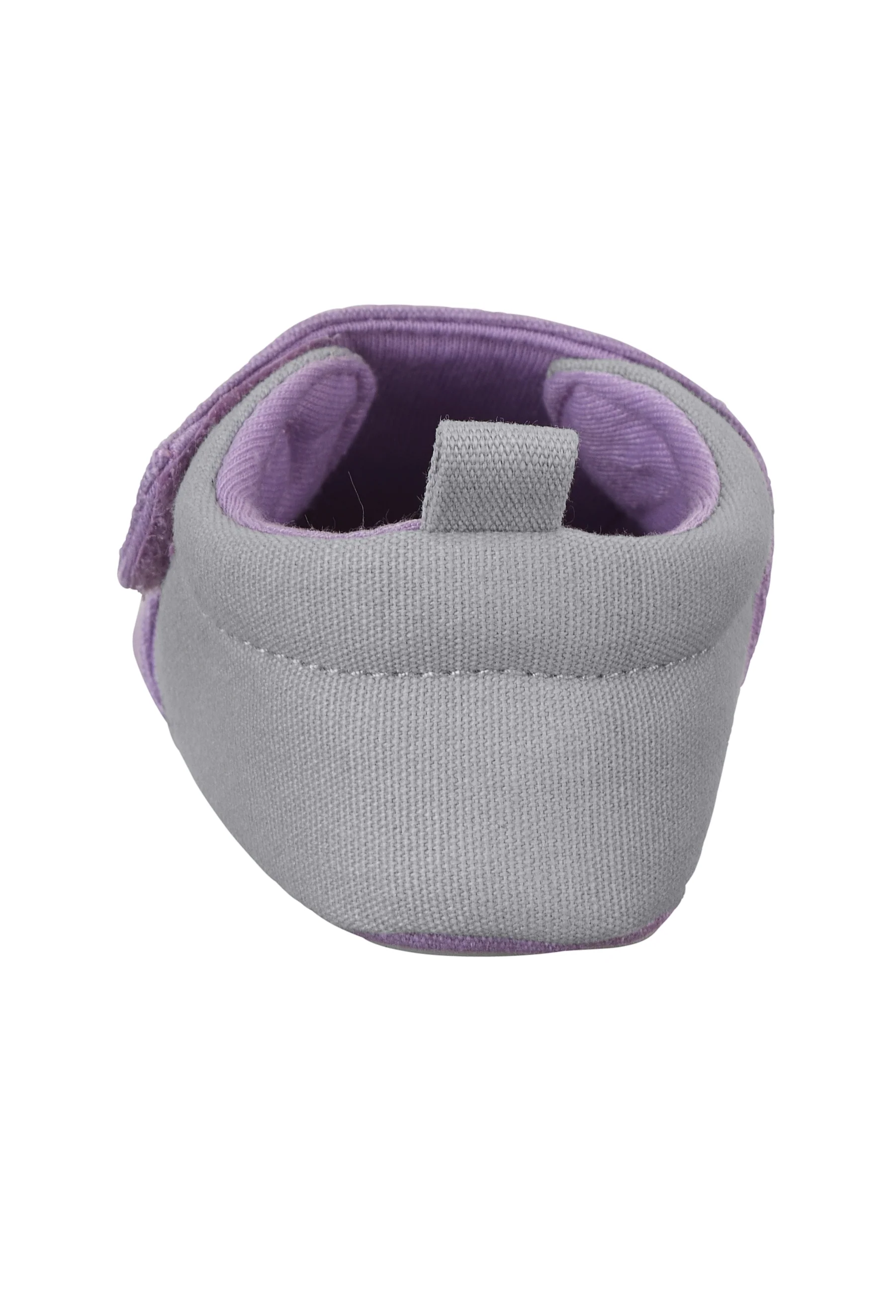 Baby Krabbelschuh aus Canvas mit Applikation Stern