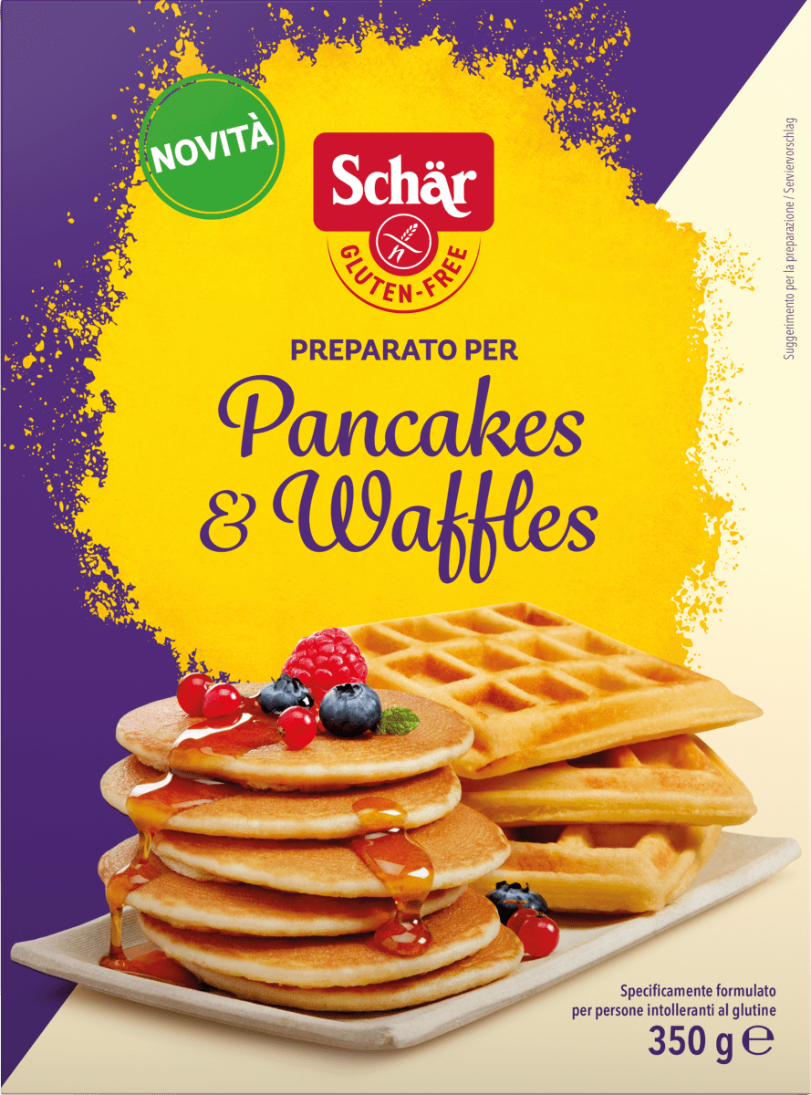 Backmischung Pancakes & Waffeln, glutenfrei, 350 g