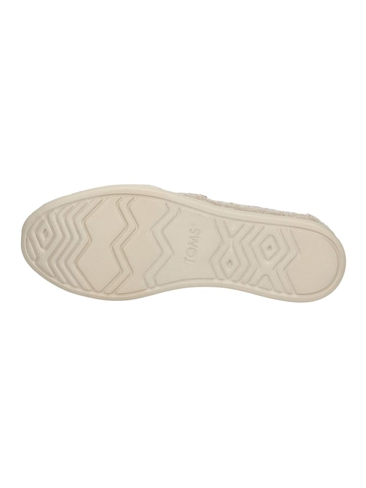TOMS Slipper in Natural günstig kaufen