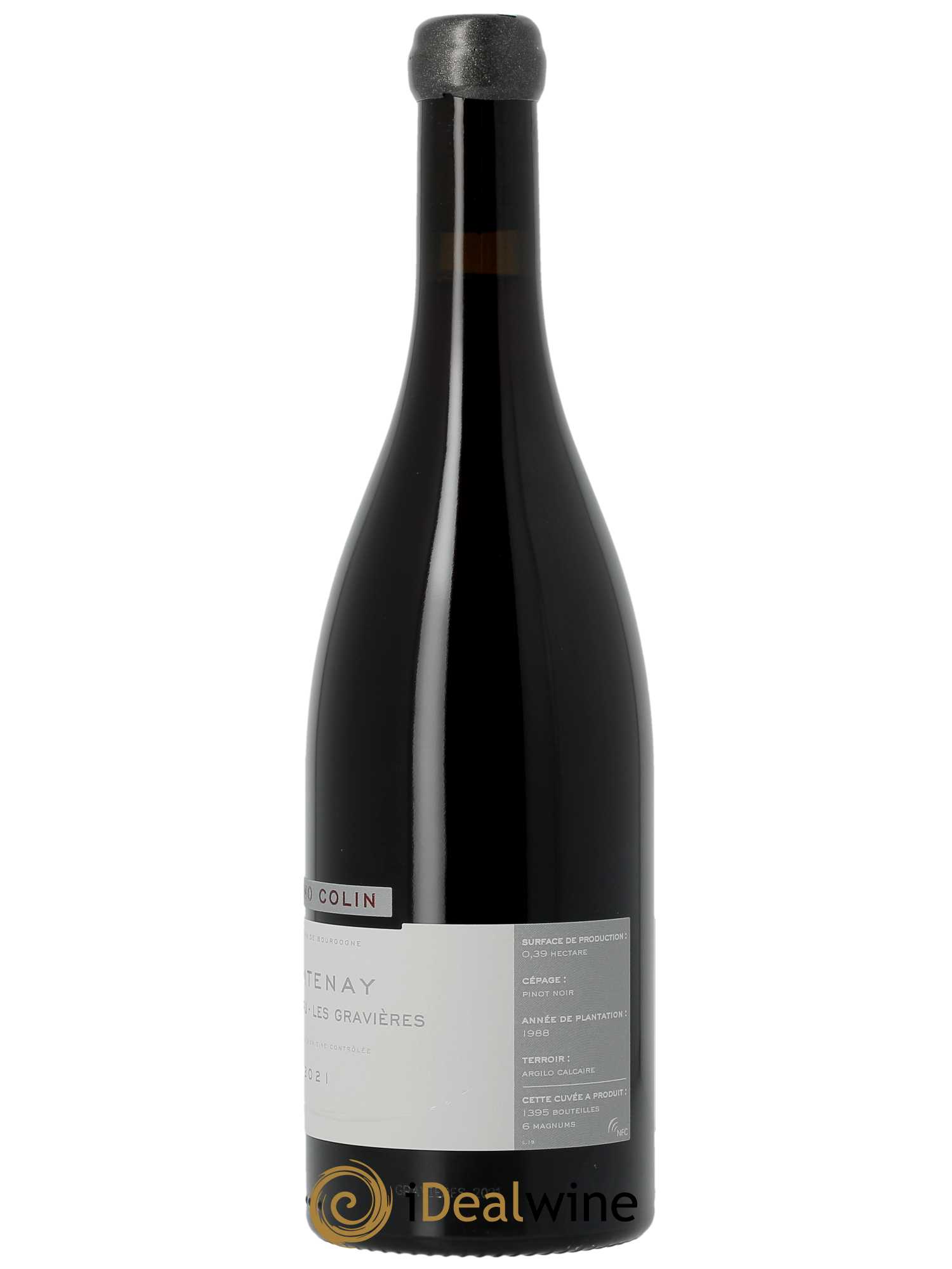 Santenay 1er Cru Les Gravières Bruno Colin  2021 - Lot de 1 Bouteille