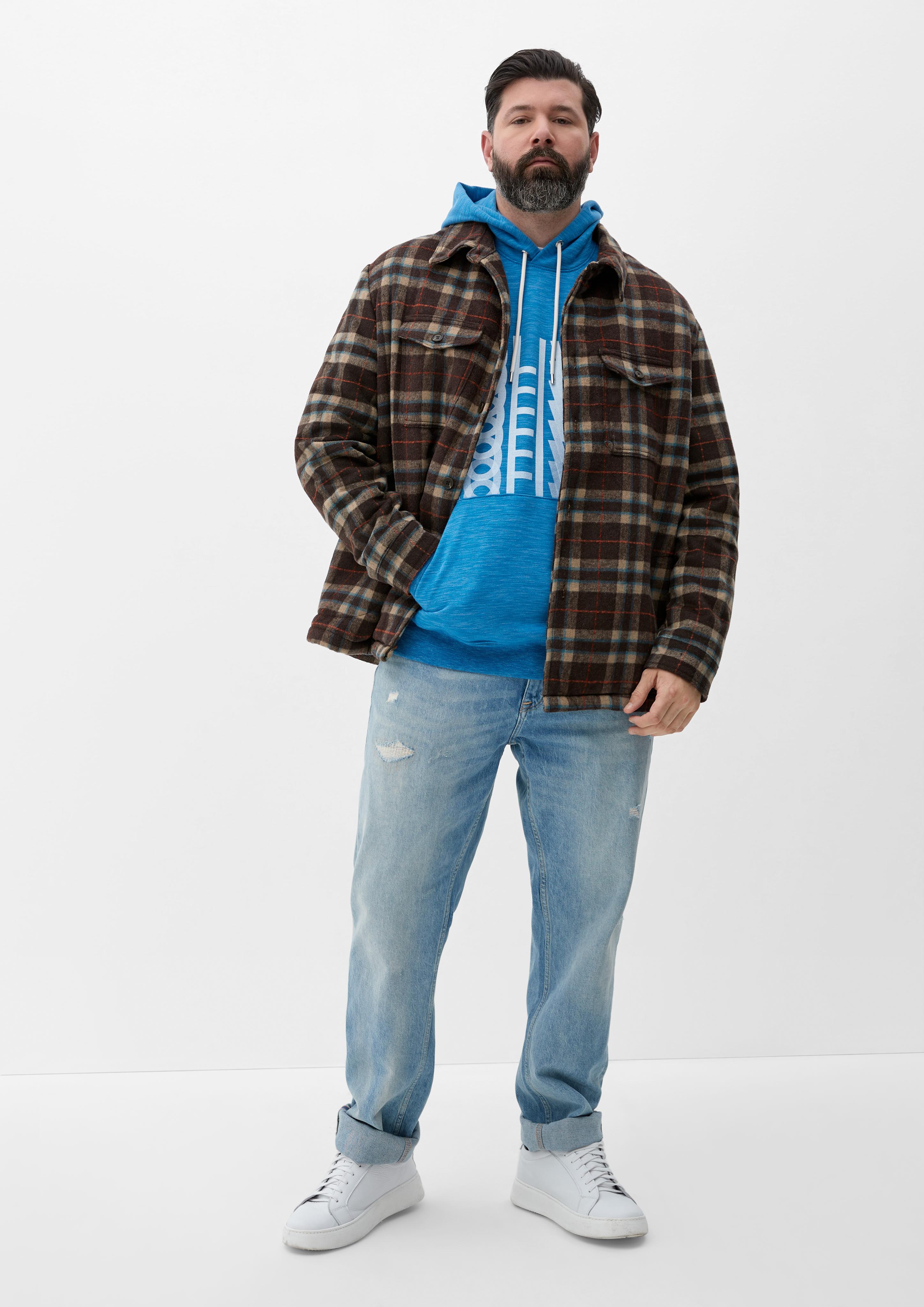 Hoodie mit Frontprint  2128249-62D1
