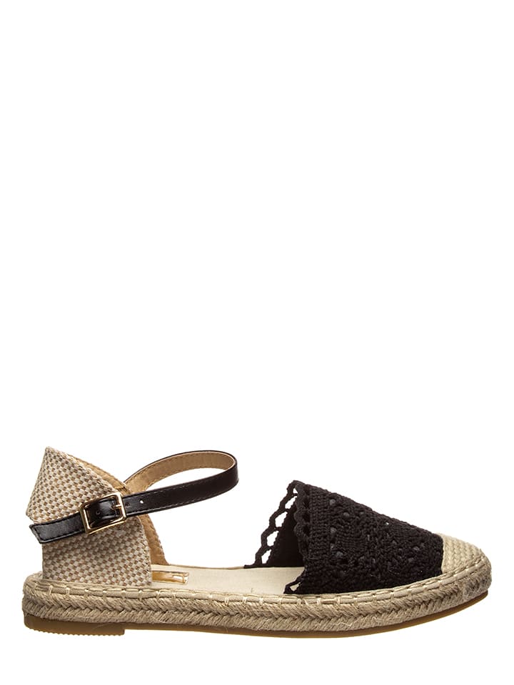 Foreverfolie Espadrilles in Schwarz günstig kaufen