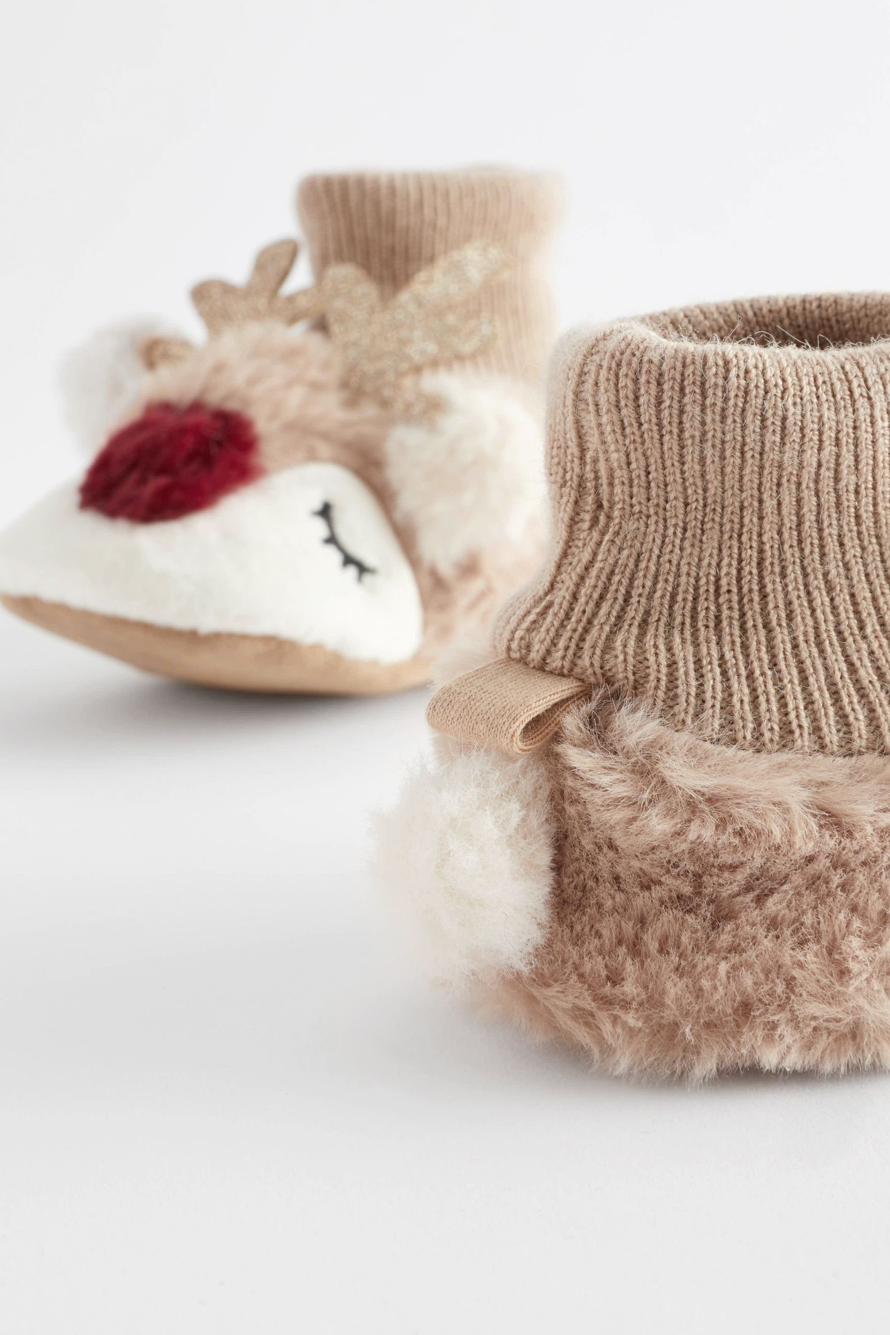 Next Baby-Stiefelchen Weihnachten/Rentier Babystiefel (1-tlg)