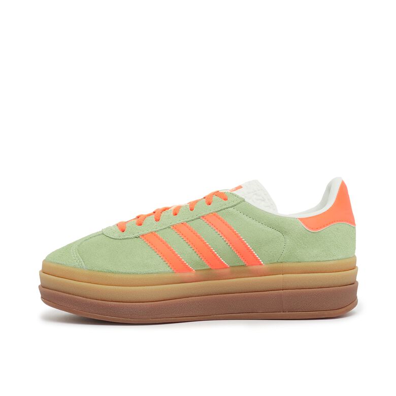 adidas Originals Wmns Gazelle Bold (Plateau) semi green spark/screaming orange/core white