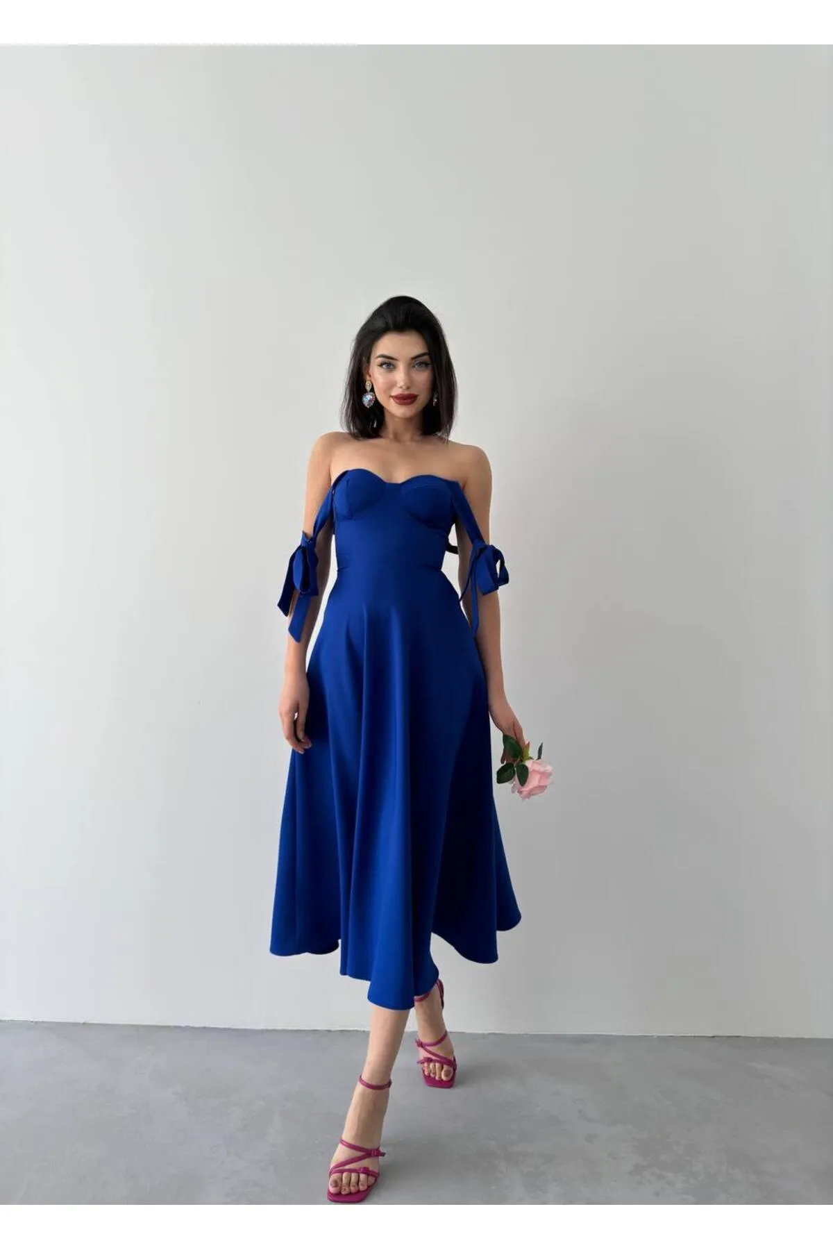 SONREİR  Kleid - Dunkelblau - A-Linie