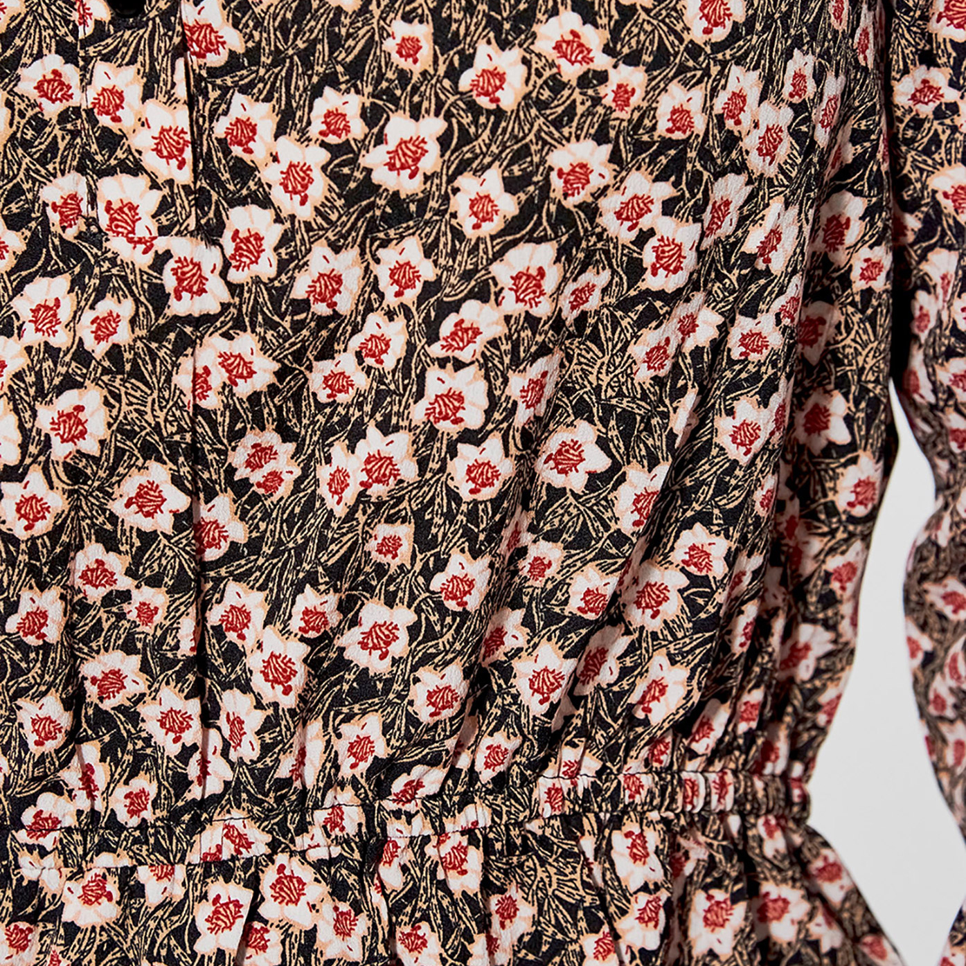 VEEP   Blouse régular Femme avec imprimé fleuri