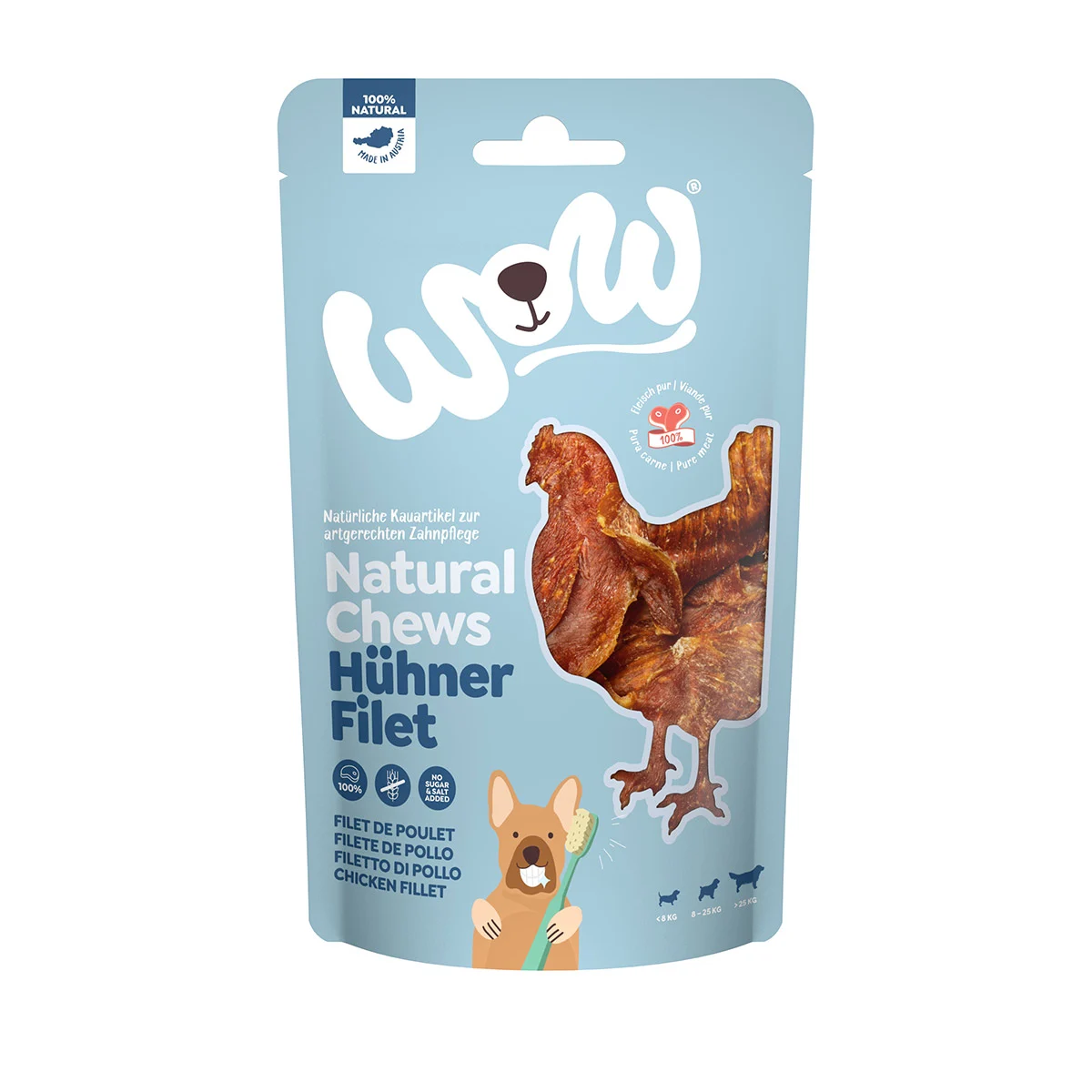 WOW Hühnerfilet getrocknet 250g günstig kaufen bei ZooRoyal