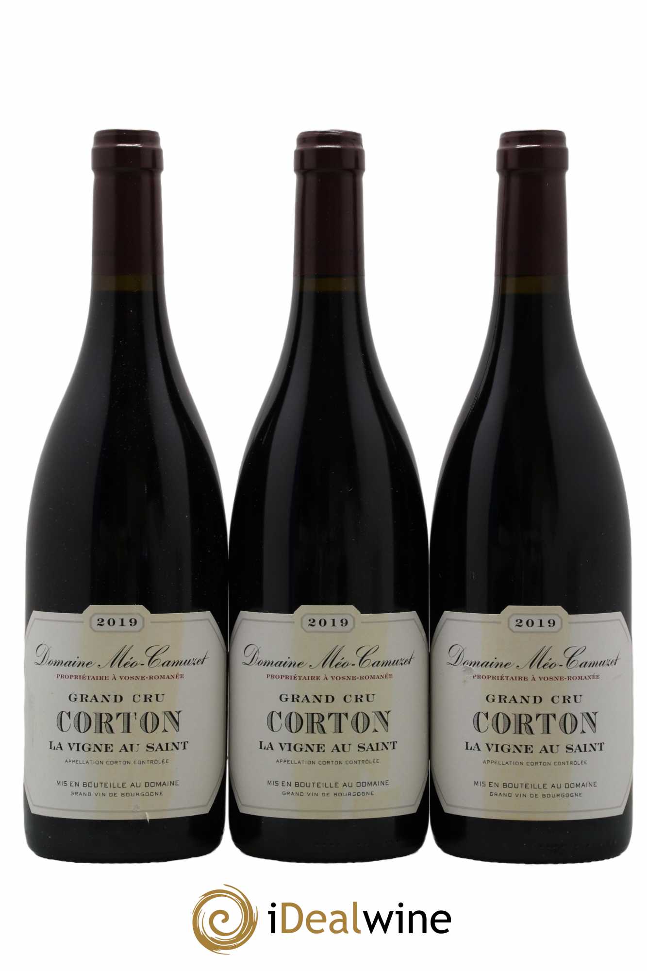 Corton Grand Cru La Vigne au Saint Méo-Camuzet (Domaine)  2019 - Lot de 3 Bouteilles