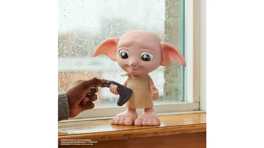 Spin Master - Wizarding World Harry Potter - Interaktiver Dobby Hauself Puppe