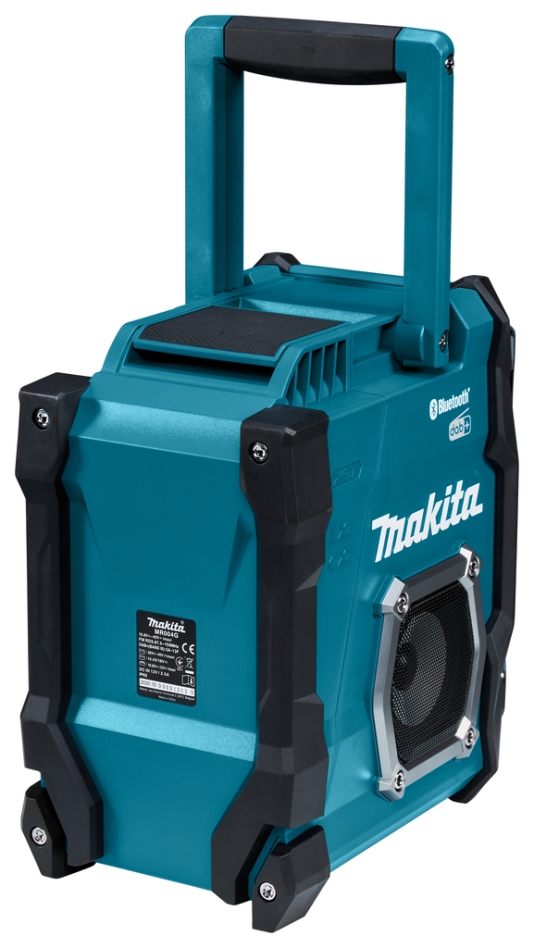 Radio Makita MR004GZ pentru construcții, FM, DAB/DAB+, Bluetooth, 40V max, fără baterii și încărcător