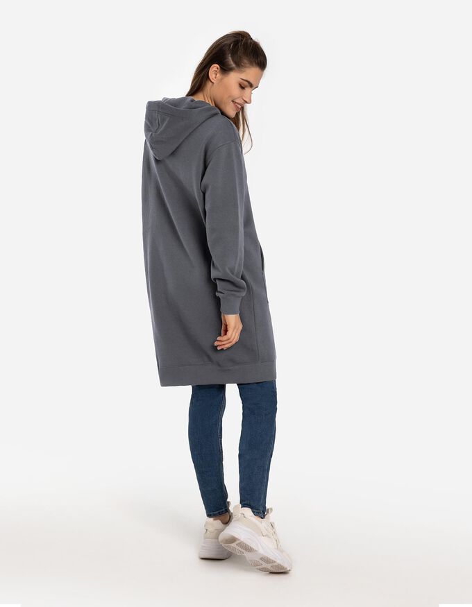 Kleid - Kapuze mit Tunnelzug