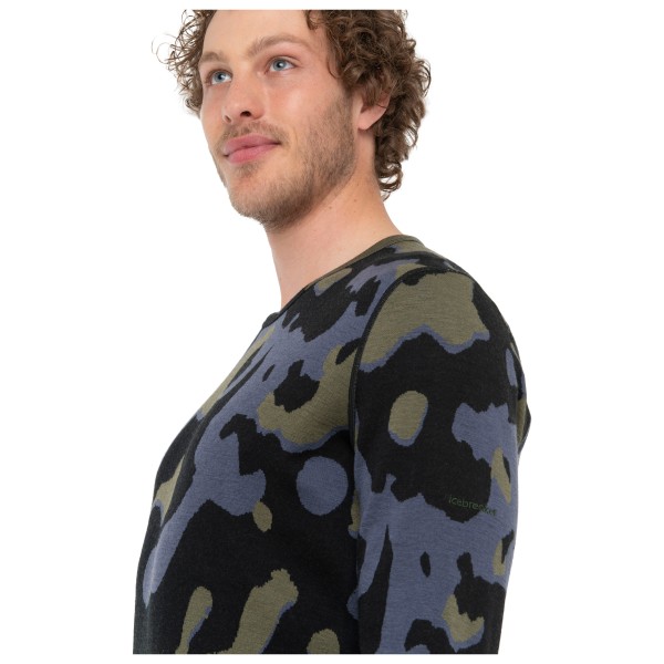 Icebreaker - 260 Vertex L/S Crewe Natural Shades - Merinounterwäsche