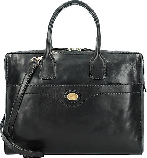 The Bridge Aktentasche Leder 35 cm Laptopfach