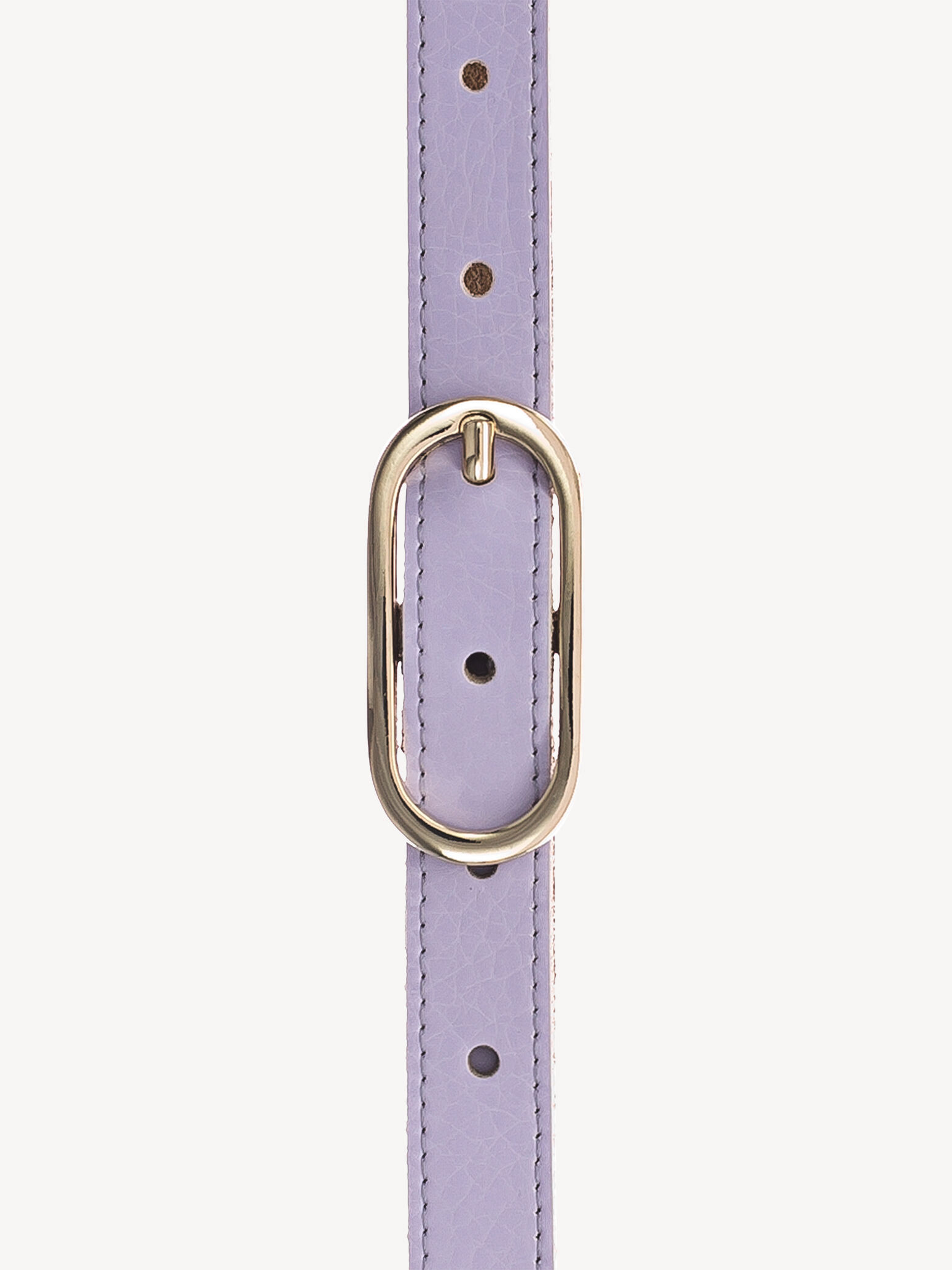 Ceinture en cuir - mauve