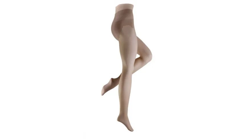 WILOX travel & work Damen Stützstrumpfhose CHICAGO 30 DEN champagner